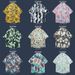 Men's Clothing Short Sleeved Floral Shirt Retro Trendy Handsome Shirt_viptrois.com