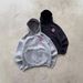 Men's Clothing Autumn/winter Men's Trendy Hooded Patch Print Sports Casual Comfortable Suit 007_viptrois.com