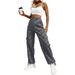 AMen's Clothing Commerce American Retro Casual Pants For Women, New Spring/autumn 2025 Style, Loose Fitting Cargo Pants._viptrois.com
