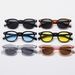 Men's Sunglasses Square Frame Sunglasses Fashionable High End Sunglasses For Women And Men Retro Black Frame Anti Ultraviolet Rice Nails_viptrois.com