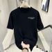 Men's Clothing Heavy Cotton Short Sleeved T Shirt Casual Trend Men and Women Summer Ins White Round Neck Top Trendy Versatile Men's Half Sleeve_viptrois.com