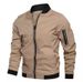 Pure Foreign Trade Autumn Winter New Fashion Stand Collar Youth Men's Jacket One Piece Dropshipping_viptrois.com