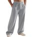 "Heavyweight Jacquard Sweatpants For Men – Hip-Hop Streetwear, Loose Straight-Leg Fit (Black/Grey/Navy, S-XXXL)"_viptrois.com