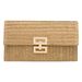 Bohemian Vacation Woven Hand-held Bag Popular Flip Bag Straw Woven Bag Envelope Bag Suitable For Dating And Shopping_viptrois.com