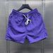 Lightweight Quick-Dry Shorts For Men - Breathable Solid Color Drawstring Casual Shorts For Summer Lightweight Comfort_viptrois.com