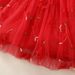 Kids' Clothing Infants And Children's Ribbed Tops And Mesh Dresses_viptrois.com