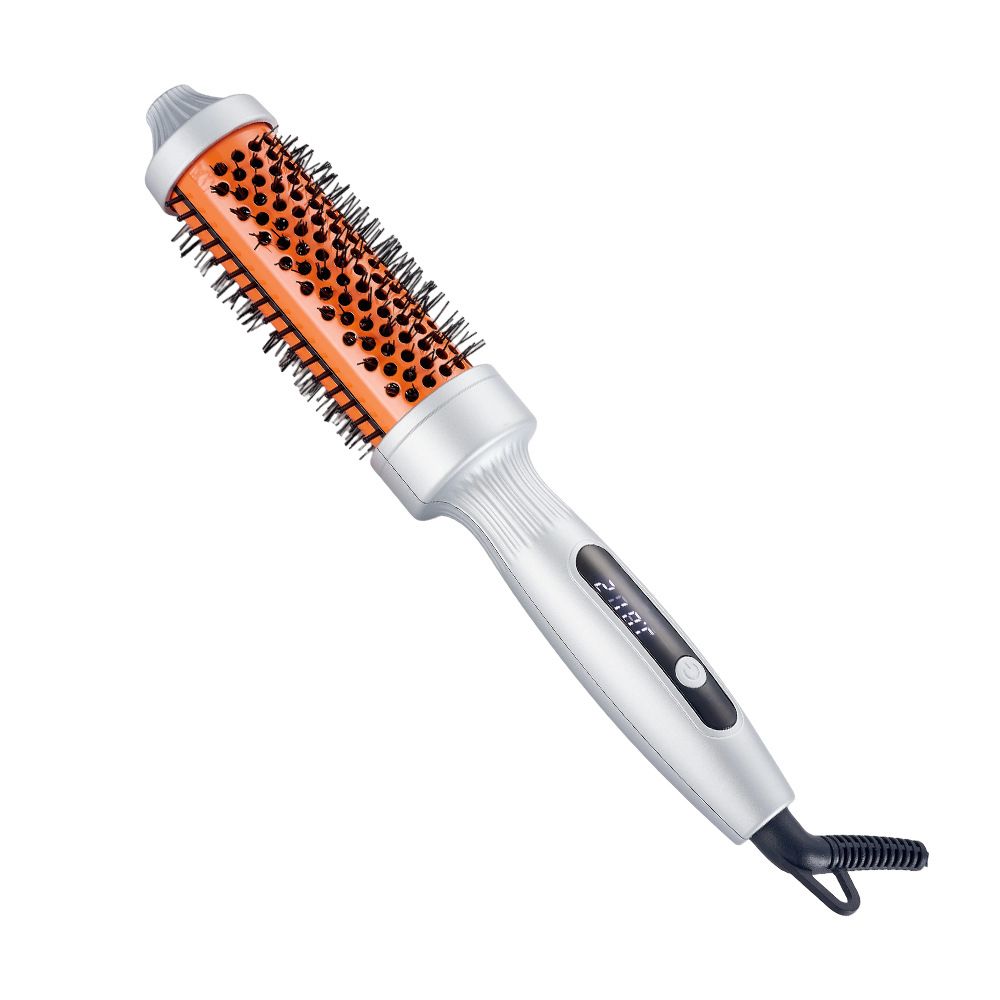 LCD - Comb, Non-Damagi Iron, Roller Comb & Electric Straightener, 2-in-1 Hair Styli Tool For Curli And_viptrois.com