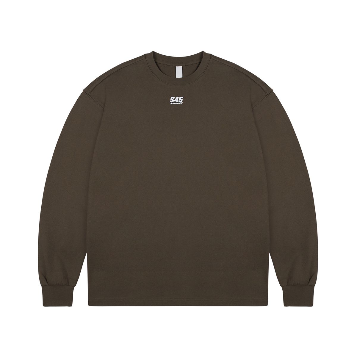 Men's Clothing Solid Color Round Neck Casual Long Sleeve Men's Spring New Cotton Inner Wear T Shirt Couple Loose Bottoming Shirt_viptrois.com
