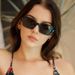 Square frame rice nail niche sunglasses for women ins retro plain makeup high end glasses sunscreen net celebrity sunglasses trend_viptrois.com