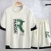 Men's Clothing Plus Size Men's Short Sleeved Shorts Suit Plus Loose Casual Tops Shorts 330 Catties_viptrois.com