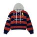 2026 New Environmentally Friendly Fabric European And American Retro Loose Zipper Hooded Sweater Striped Color Matching Personalized Street Fashion Cl_viptrois.com