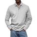 Premium Comfort Stretch Cotton Blend Men's Casual Button-Down Shirt - Relaxed Fit, Classic Collar, Multiple Colors (S-5XL)_viptrois.com