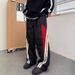 Men's Outdoor Cargo Pants – Retro Loose-Fit Trousers With Geometric Print (S-XXL, Black/Navy/Green/Orange/Khaki/Gray)_viptrois.com