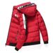Men's Reversible Stand Collar Winter Coat – Thickened Loose Fit Cotton Jacket (Black/Red/Khaki, Sizes M-5XL)_viptrois.com