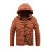 Rib Clothes, Cotton-padded Clothes, Men's Removable Hats, Slim-fitting Piled Thickened Tops, Jackets._viptrois.com