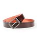 Pin Buckle Belt Men's Flat Plate Belt Simple Business Casual All Match Leather Pin Buckle Alloy Buckle Head_viptrois.com