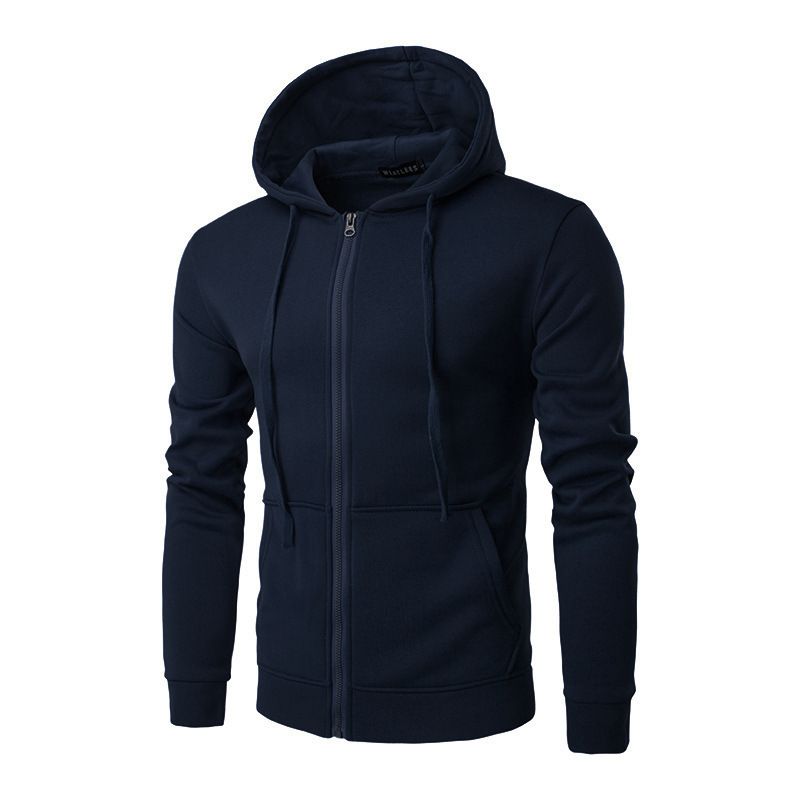 Herbst Männer Sweatshirts Langarm Jacke Hoodie Reiß Verschluss Jacke Männliche Hoodies Sweatshirt Slim Fit Männliche Kleidung_viptrois.com