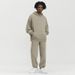 Pure 2023 Autumn Winter New 380G Fleece Lined Men Heavyweight Thick Solid Color European American Trendy Loose Hoodie_viptrois.com