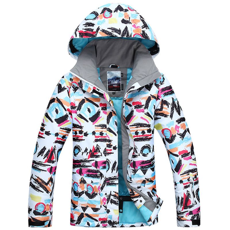Men's Clothing Gsousnow Winter Ski Suit Women's Single Board Double Board Waterproof Windproof Quilted Warm Outdoor Travel Snow Suit Jacket_viptrois.com