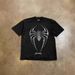 Heavyweight Pure Cotton Retro Mechanical Spider Print Loose T-Shirt Short Sleeved Stylish Design For Men And Women 250g_viptrois.com