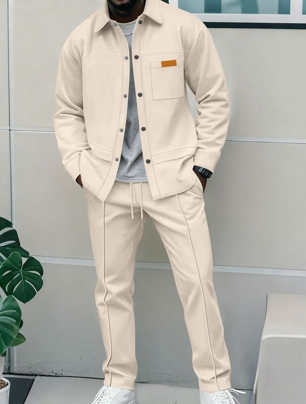 Men's Casual Jacket Set - Autumn Fashion Trend Lightweight Bomber Jacket With Stylish Comfort For Everyday Wear_viptrois.com