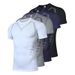 Men's Clothing High Elastic Fitness Clothes Tight Quick Drying Basketball Clothes Moisture Wicking Running Short Sleeved Sports Training Clothes_viptrois.com