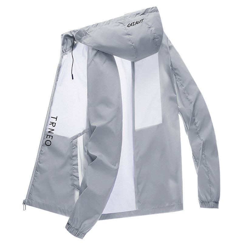 Men's Clothing Summer New Thin Sun Protection Clothing Breathable Loose Coat Sports Leisure Fashion Jacket Fishing Skin Clothing_viptrois.com