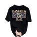 Bear Graphic Cotton T-Shirt for Men And Teens Casual Short Sleeve Oversized Streetwear Tee Comfortable Fit Top_viptrois.com