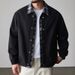 American Plaid Splicing Jacket Men's 2025 Spring And Autumn Plus Size Trendy Brand Loose Lapel Jacket_viptrois.com