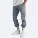 Men's Clothing Summer Overalls Drawstring Multi Pocket Casual Trousers_viptrois.com