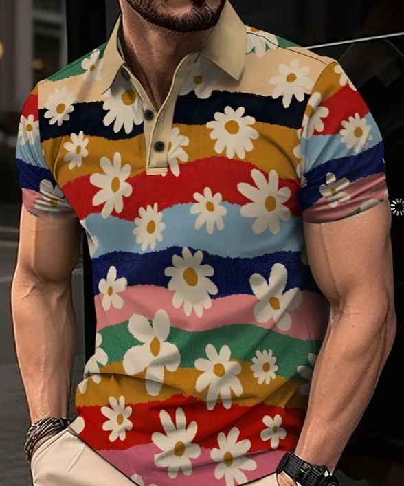 2025 Cross-border Australian Casual Tie Shirt With Digital Printing.Australian Kangaroo Tie Shirt Factory_viptrois.com