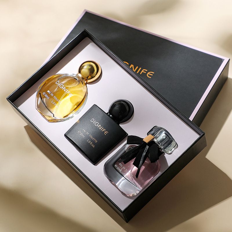 New Perfume and Other Li Fei New Black Opium Gift Box Set Free Water Black Opium Reverse Perfume Three Piece Set_viptrois.com