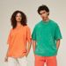 Men's Washed Vintage Crew Neck T-Shirt With Embroidery And Heat Transfer Digital Printing Custom Short Sleeve_viptrois.com
