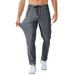 Men's Lightweight Stretch Casual Pants - 4-Way Flex, Anti-Wrinkle, Outdoor & Sports Ready (Black/Grey/Blue/Khaki, Euro Sizes XXS-XXXL)_viptrois.com