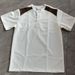 Unbeatable Quality 2025 New Henry Shirt Casual Breathable Buckle V-neck Color Blocked Short Sleeved Men's T-shirt Top_viptrois.com