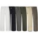 Classic Straight Leg Trousers For Men And Women - CleanFit Versatile Chino Pants In Solid Colors For Casual Commute_viptrois.com