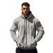 Men's Fleece Hooded Sweatshirt - Warm & Stylish Pullover With Multiple Pockets For Fall & Winter (Available In S-XXXL, Black/Navy/Khaki/Grey)_viptrois.com