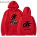 OTF Hoodie Streetwear Hip Hop Letter Print Sweats Shirts Har_viptrois.com