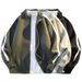 Pure Cross-Border Hot-Selling European Plus Size Striped Cardigan Knitted Sweater Men's Jacket Zipper Stand Collar Factory_viptrois.com