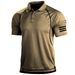 Men's Clothing Polo Shirt T Shirt Outdoor Tactical Loose Lapel Short Sleeved Sports Shirt Trendy Men_viptrois.com