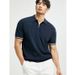 Men's Clothing Summer Men's Knitted Short Sleeve Shirt Slim Fit Pure Color Ice Silk New Lapel Half Sleeve Shirt Bottoming Shirt_viptrois.com