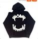 American Style Men's Loose Fit Niche Pullover Shirt Outerwear Cool Hooded Sweatshirt_viptrois.com