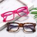 Women's Eyewear Frames Anti Blue Light Glasses Fashionable Men And Women Can Be Matched With Myopia Glasses Frame All Match Flat Glasses_viptrois.com