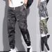 Men's Cargo Pants Sweatpants Camouflage Elasticity Harem Pants Haruku Style Casual Pants Ankle Length Pants Tracksuit_viptrois.com