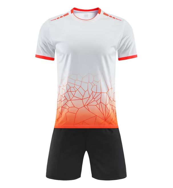 Men's Clothing quick-drying clothes children's student short-sleeved sportswear jersey game football suit suit men's training suit_viptrois.com