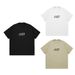 Men's Clothing Summer Cotton 260 T Shirt Genderless Unisex Black Drop Shoulder Short Sleeve_viptrois.com