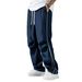 Summer Men's Sports Pants Striped Durable Straight Leg Casual Outdoor Sports Pants 2026 Cross Border Foreign Trade_viptrois.com