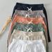 Men's Clothing Straight Drawstring Shorts Men's Solid Color Casual Pants Linen Large Size Breathable Loose Beach Pants_viptrois.com