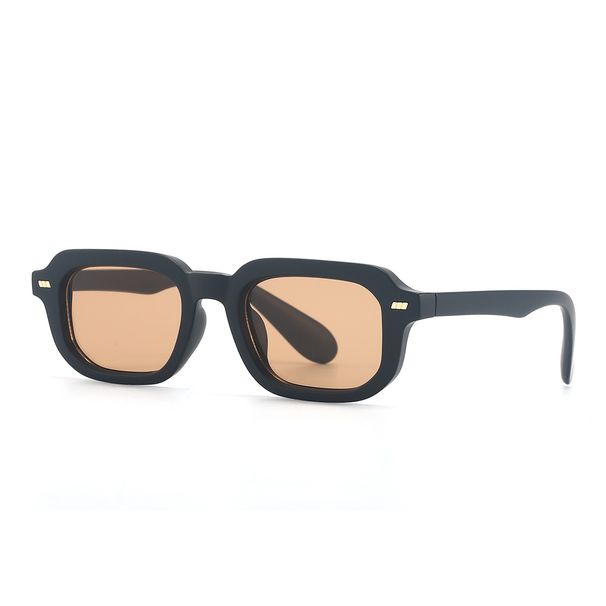 Men's Sunglasses Designer Retro Square Frame Men And Women Simple Sun Protection Square Frame Fashion Rice Nails_viptrois.com