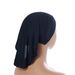 Crystal Ethnic Scarf – Multi-Color Oblique Long-Tail Headwrap (Elastic Middle Eastern Headscarf & Bottoming Hat)_viptrois.com